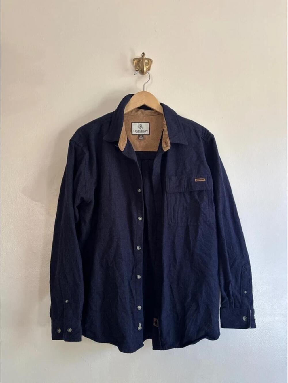 Legendary Whitetails 100% Cotton Shacket‎ with Corduroy Detail size L